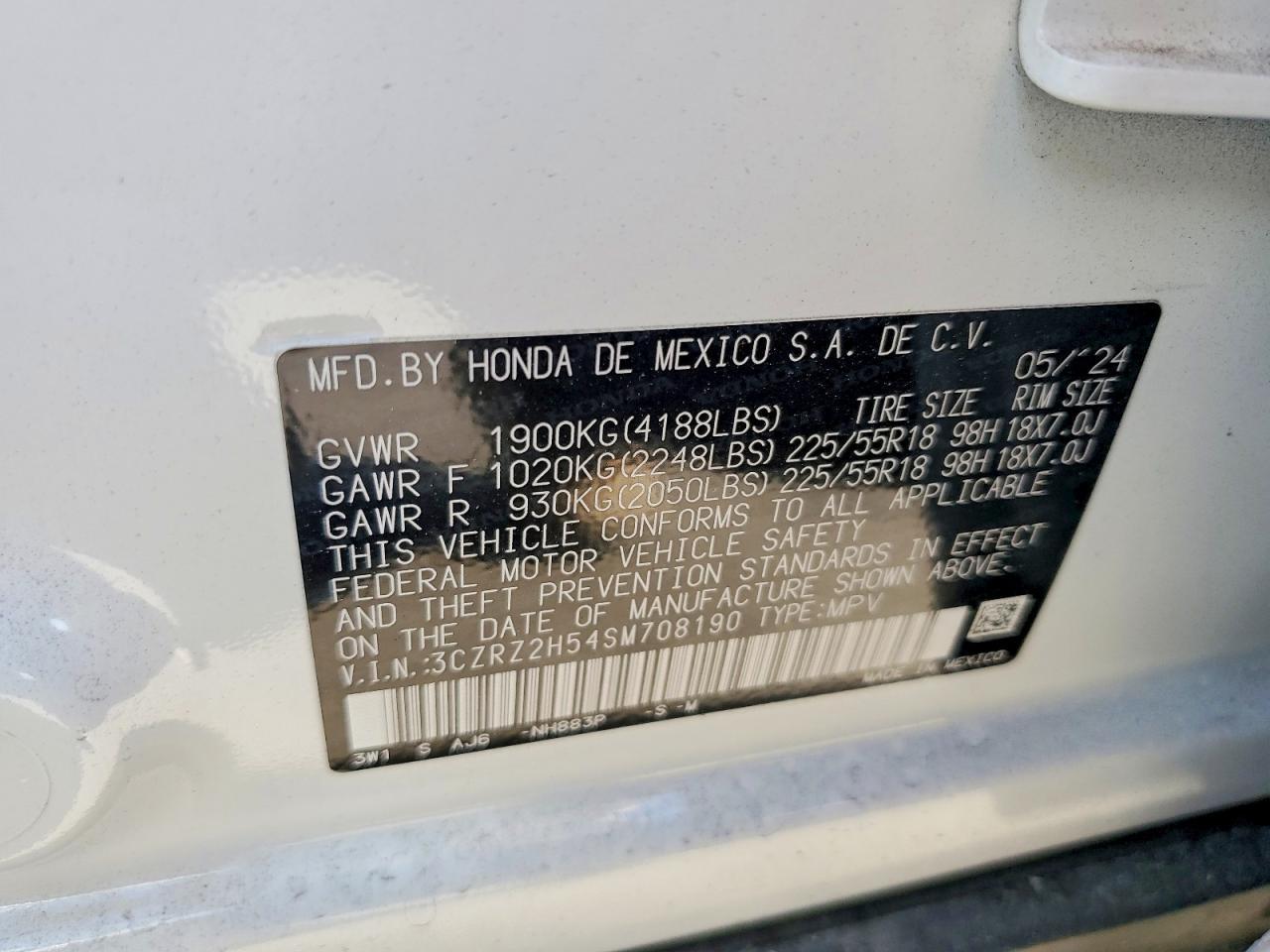 HONDA HR-V