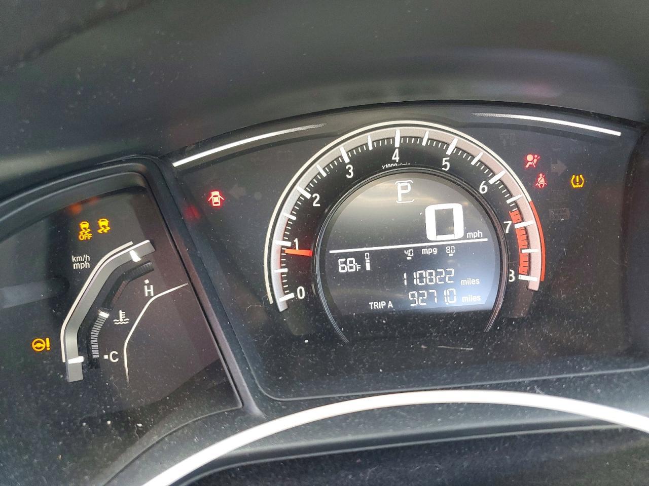 2016 HONDA CIVIC — фото 9