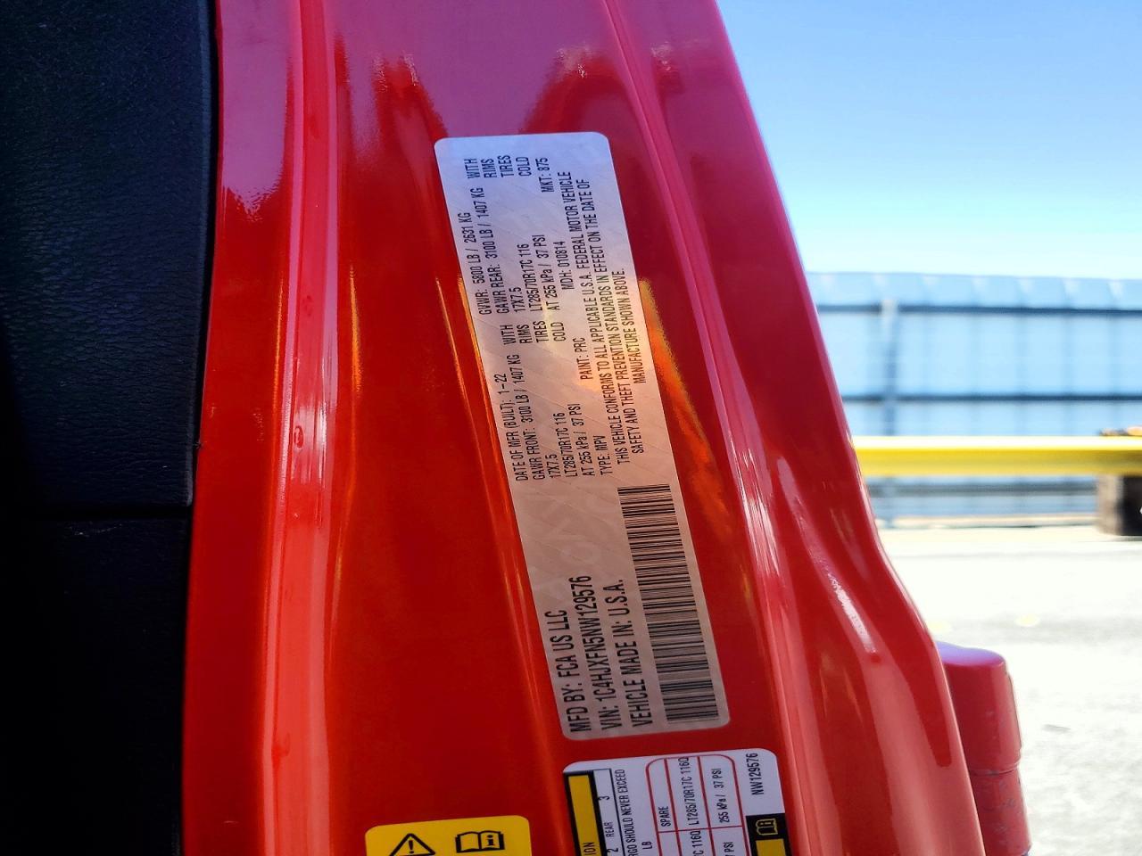2022 JEEP WRANGLER — фото 12