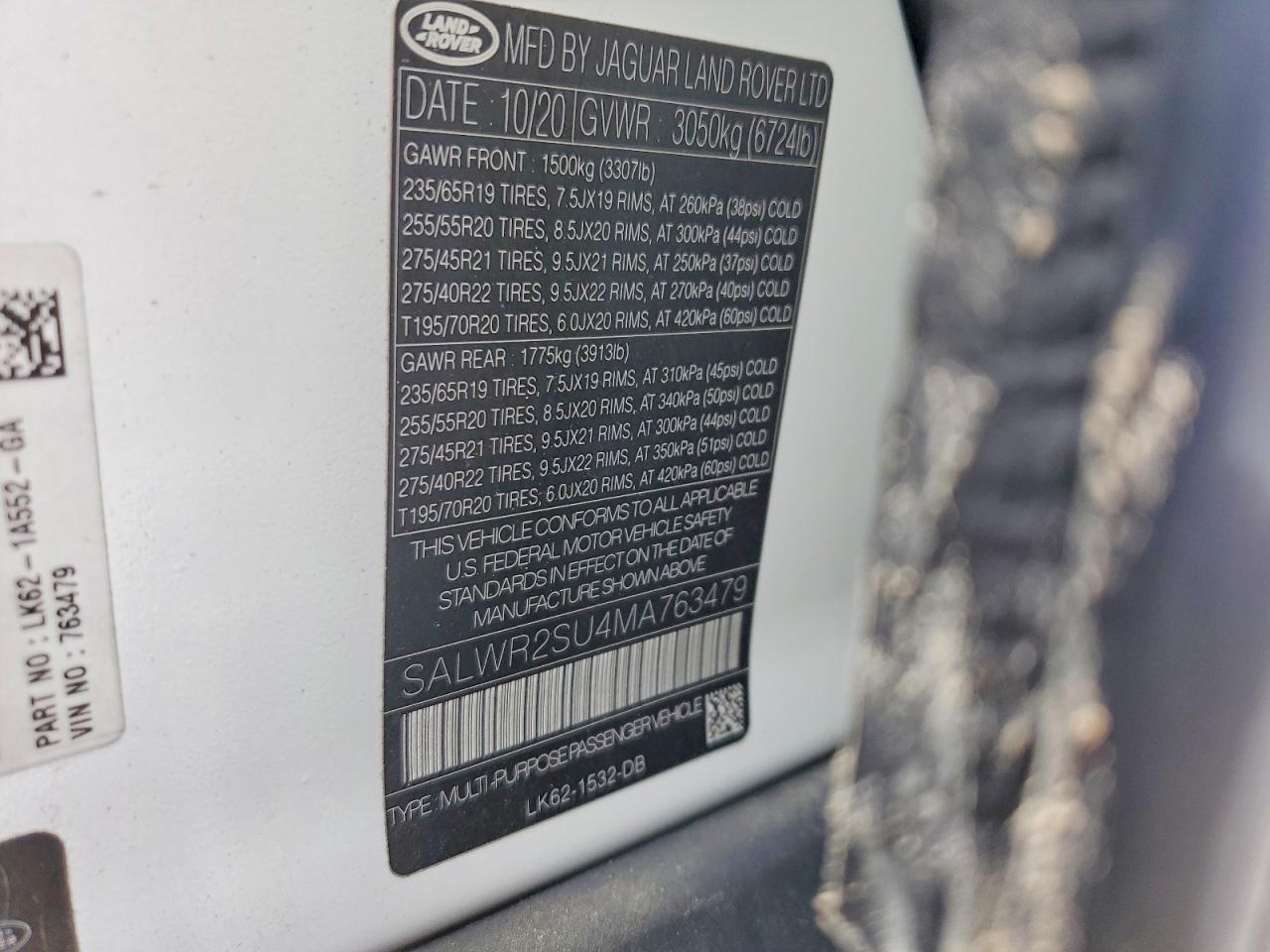 LAND ROVER RANGE ROVER SPORT