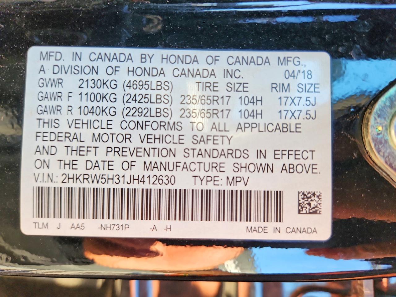 HONDA CR-V