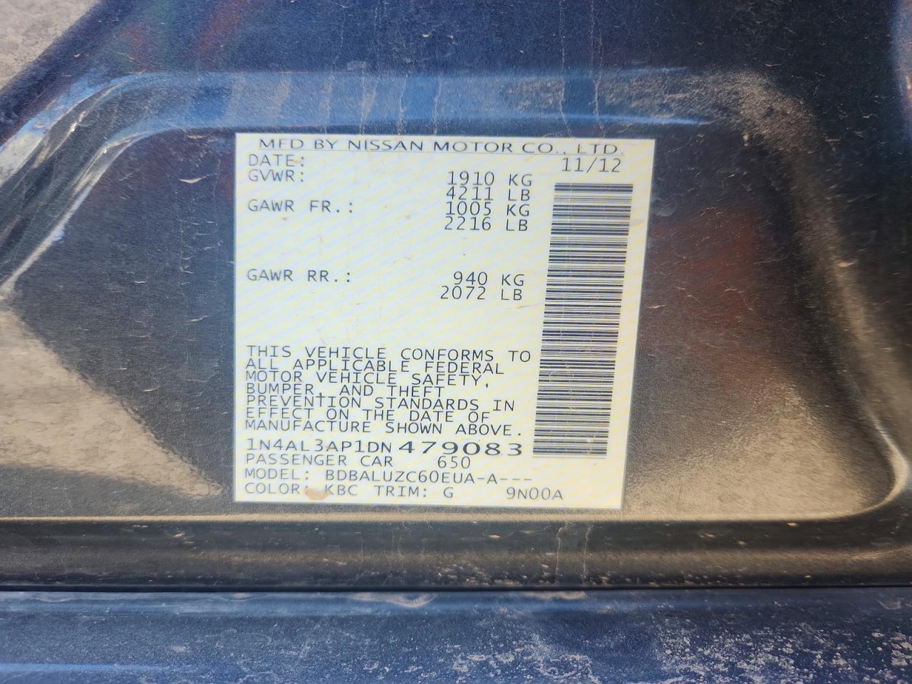 NISSAN ALTIMA