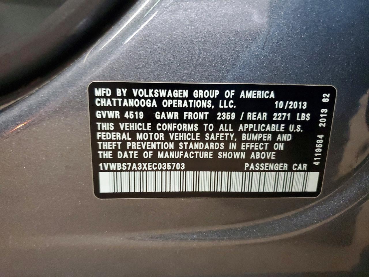 VOLKSWAGEN PASSAT