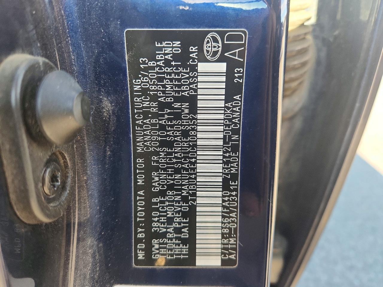 TOYOTA COROLLA