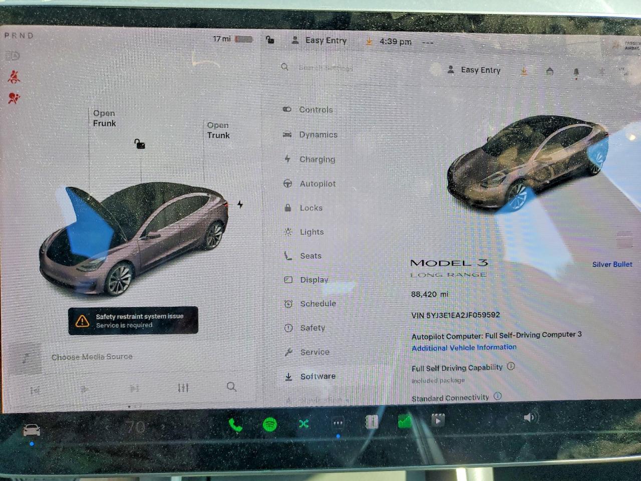 2018 TESLA MODEL 3 — фото 9