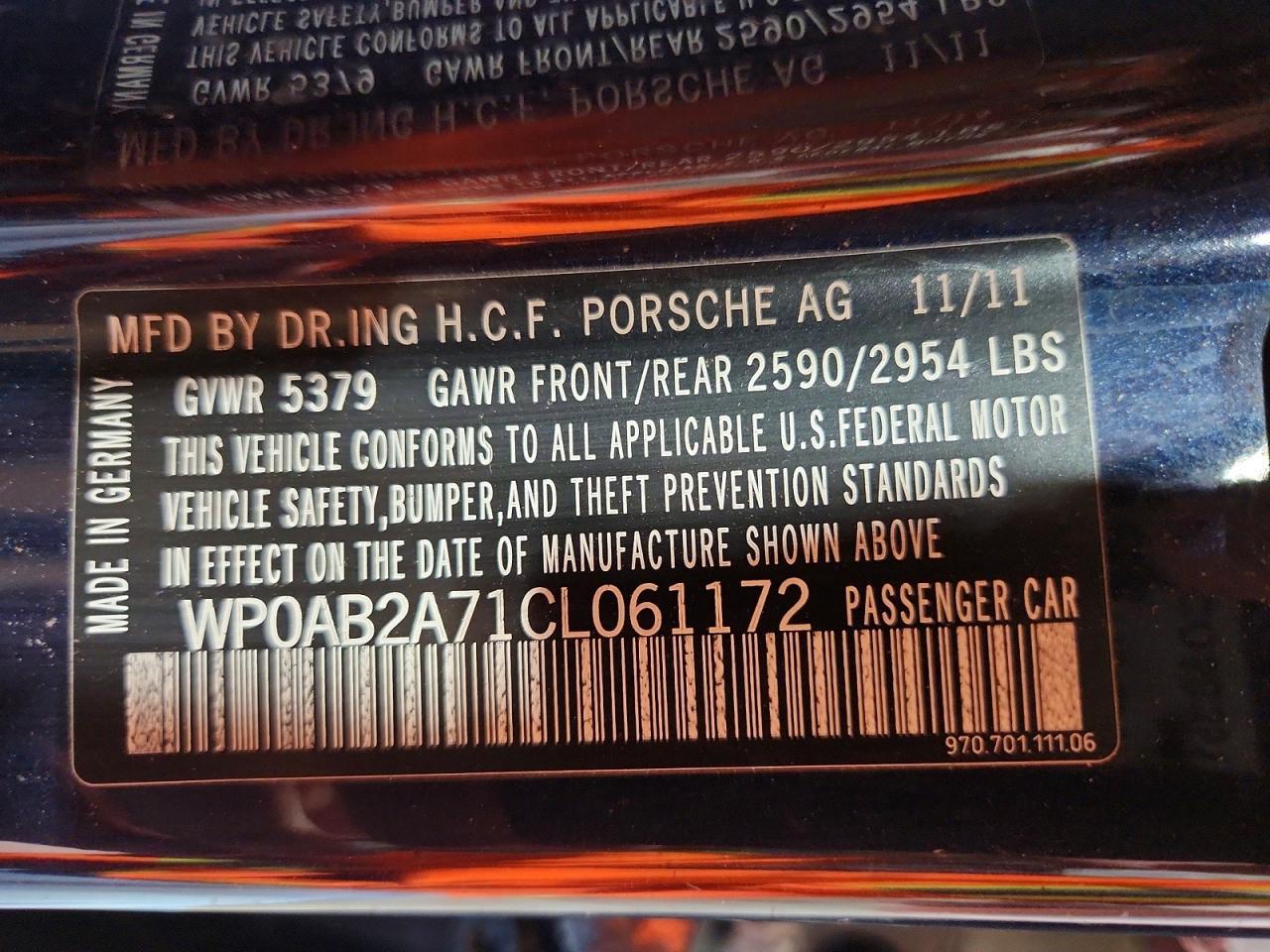 PORSCHE PANAMERA