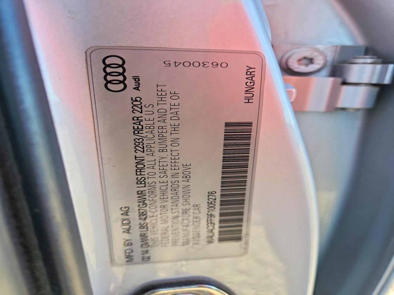 2015 AUDI A3 — фото 12