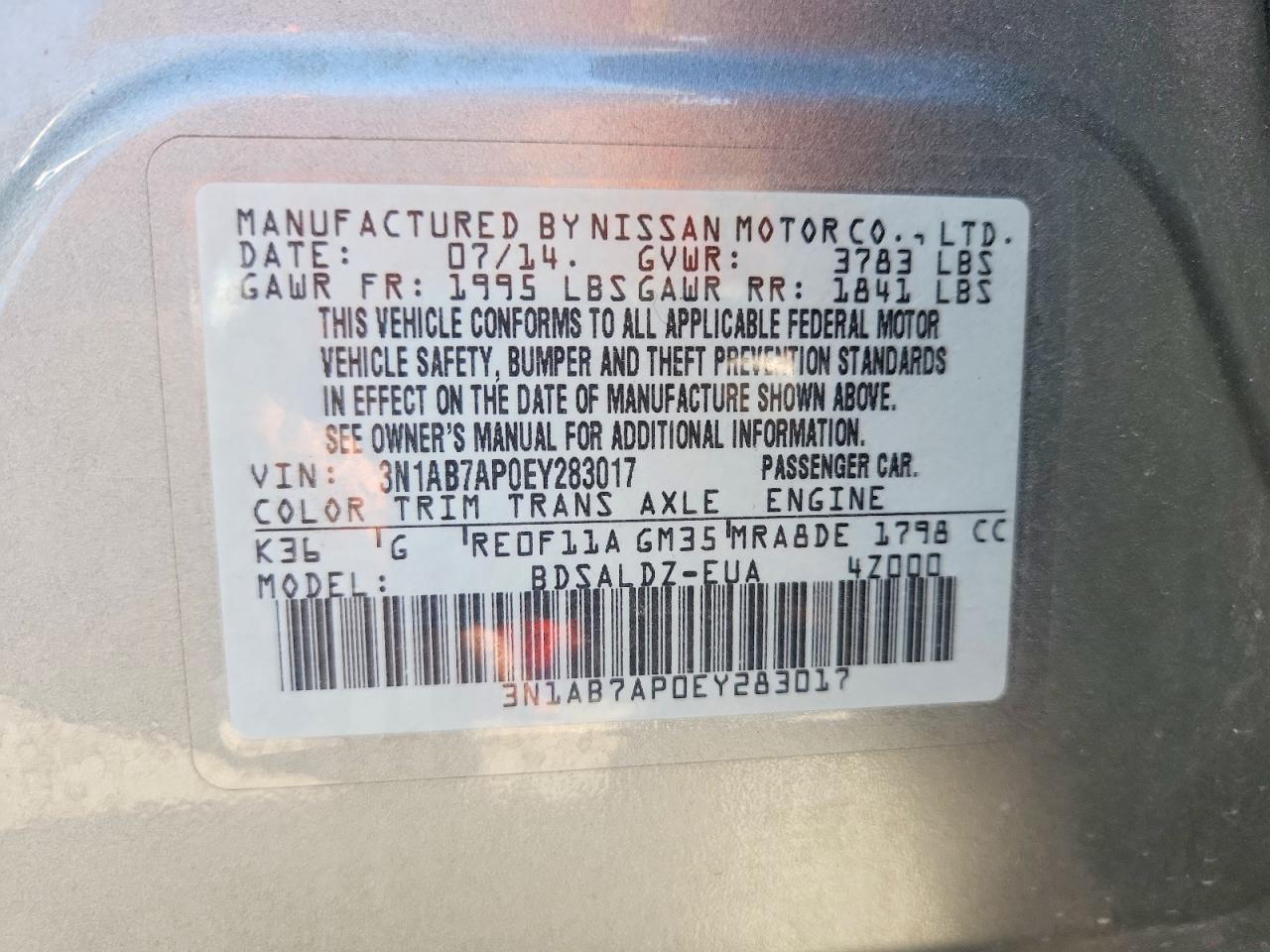 NISSAN SENTRA