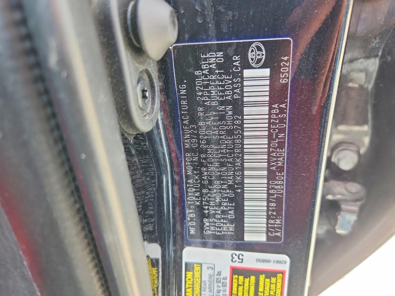 TOYOTA CAMRY