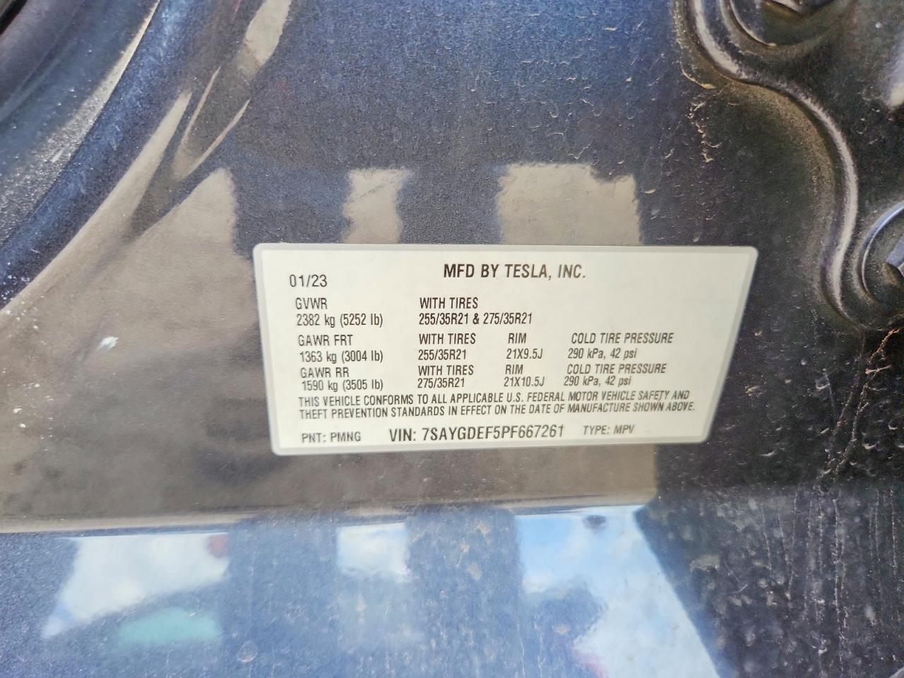 2023 TESLA MODEL Y — фото 13