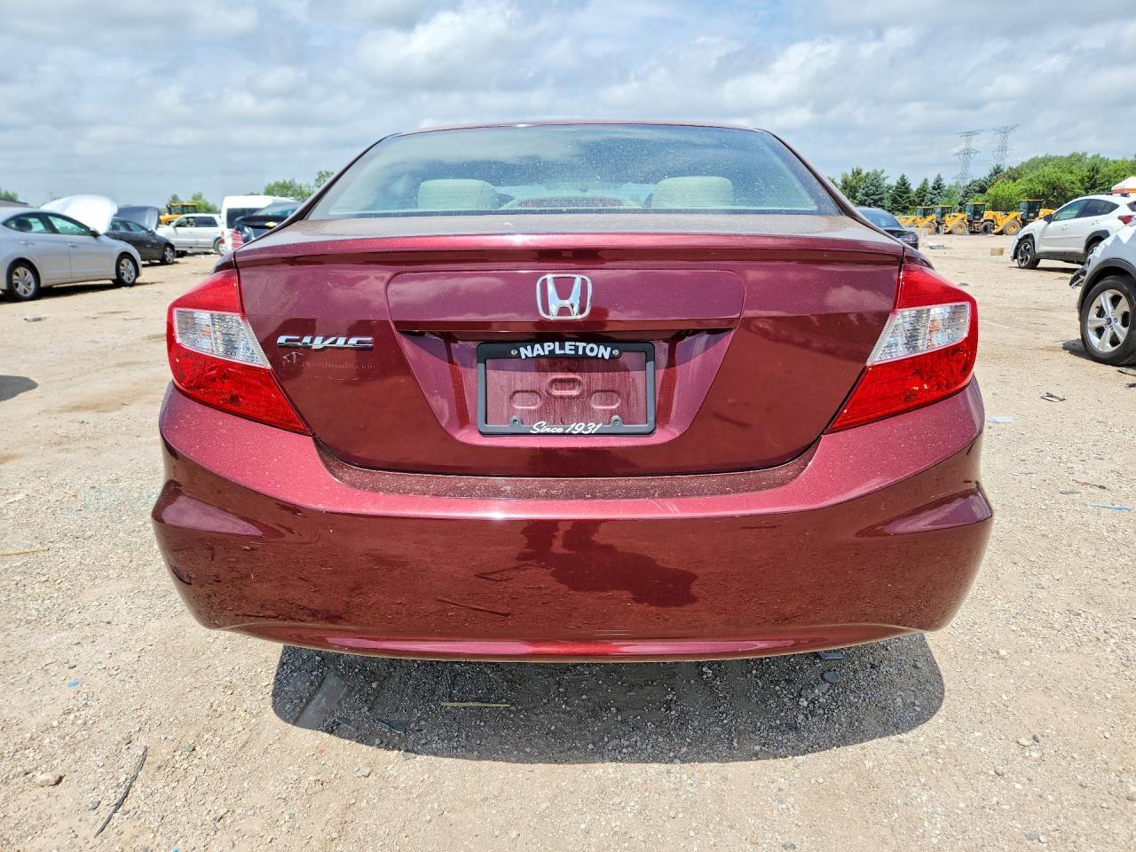 2012 HONDA CIVIC — фото 6
