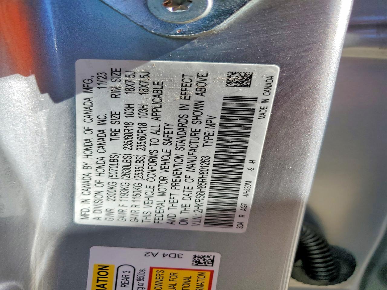 HONDA CR-V HYBRID