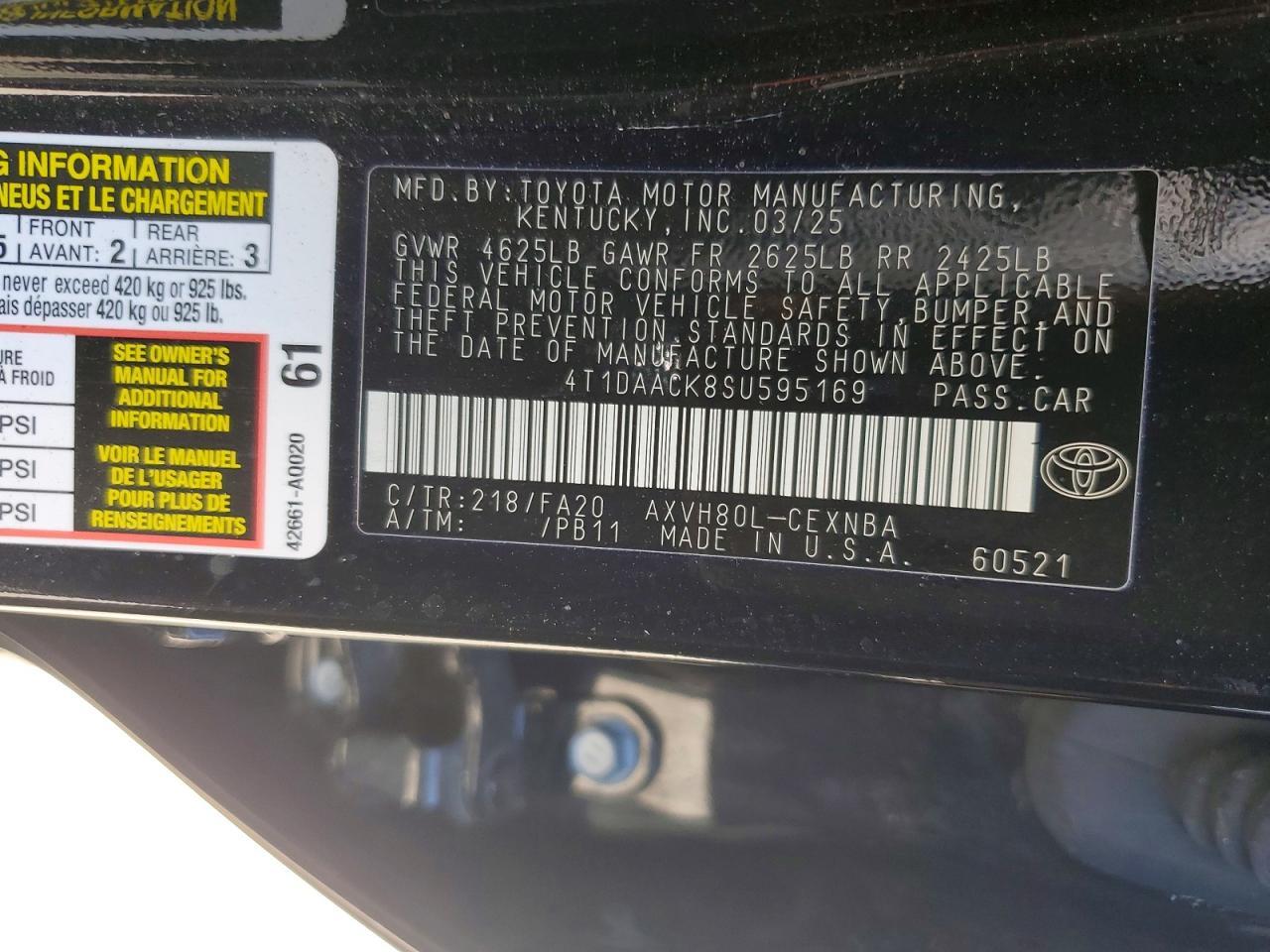 2025 TOYOTA CAMRY HYBRID — фото 12