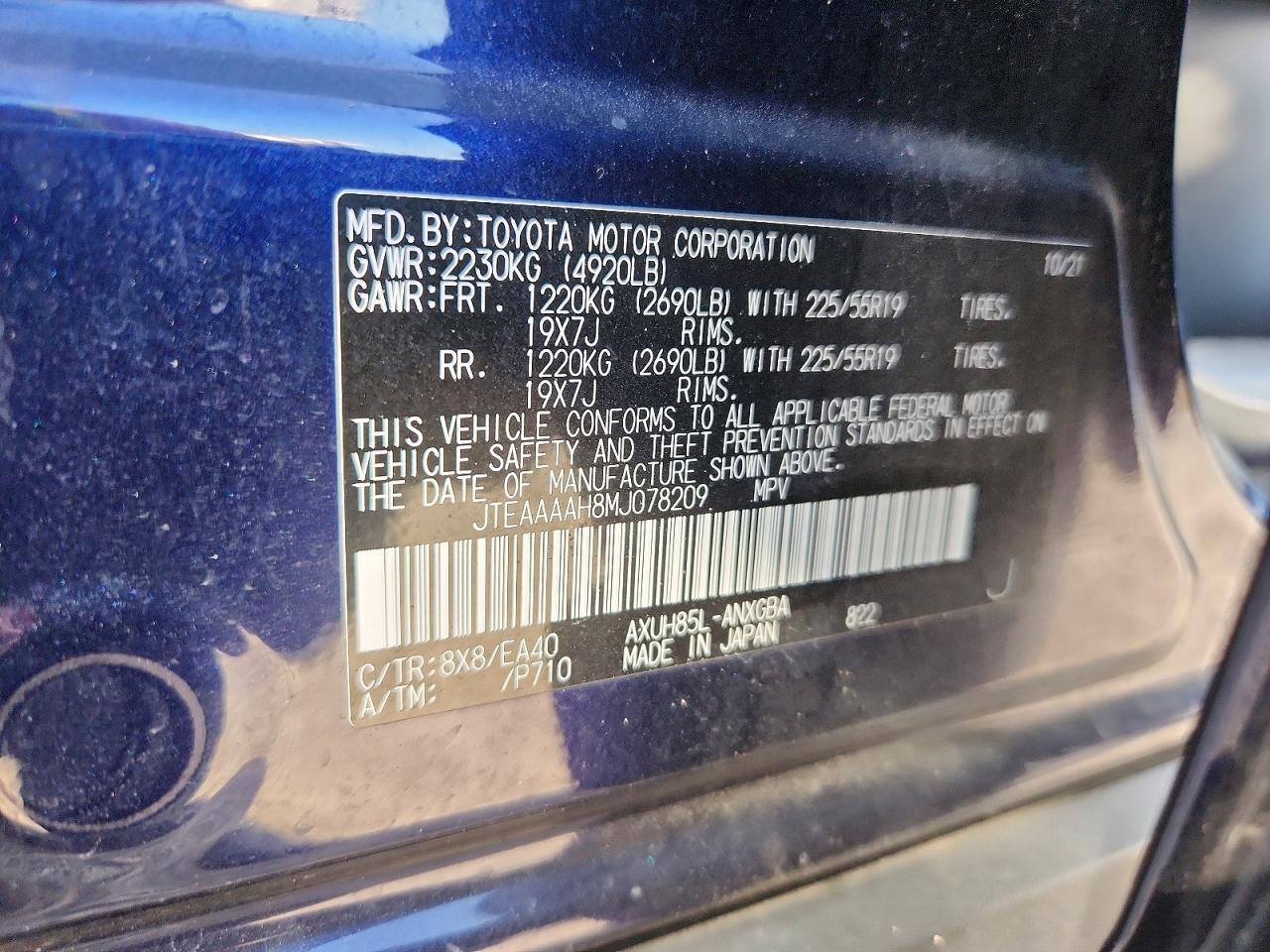 TOYOTA VENZA