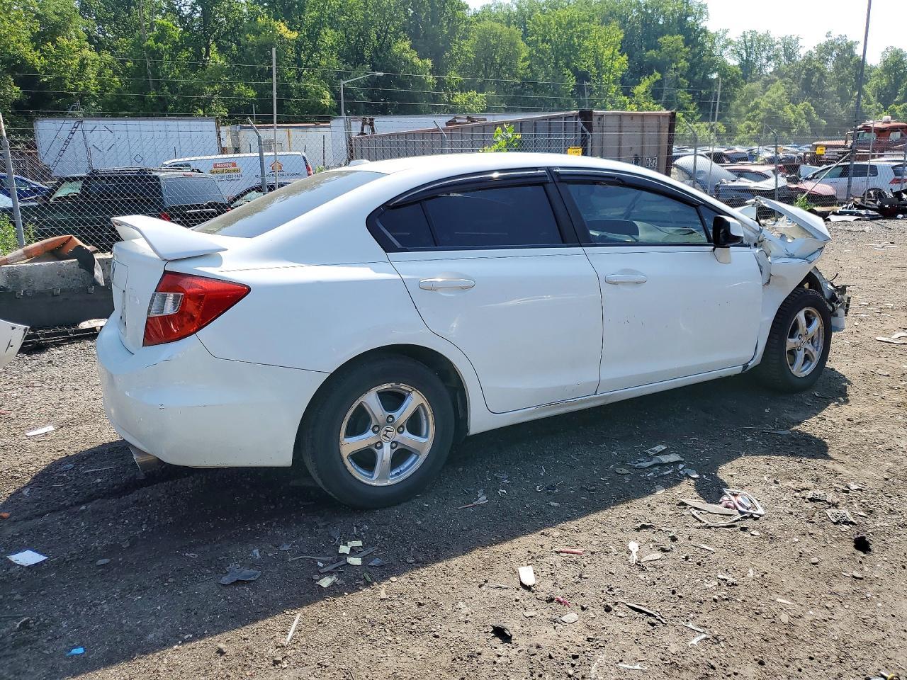 2012 HONDA CIVIC — фото 3