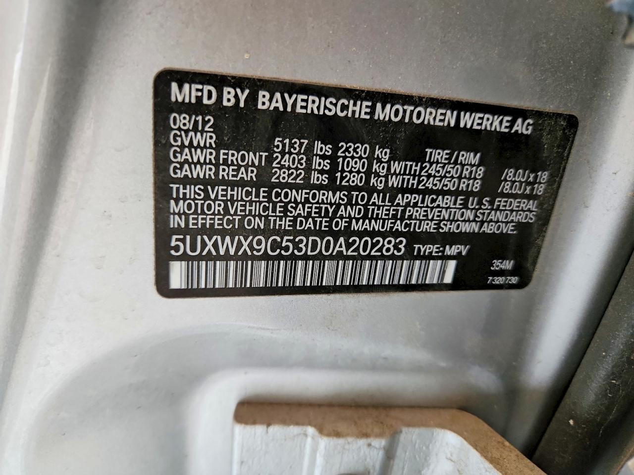 2013 BMW X3 — фото 13