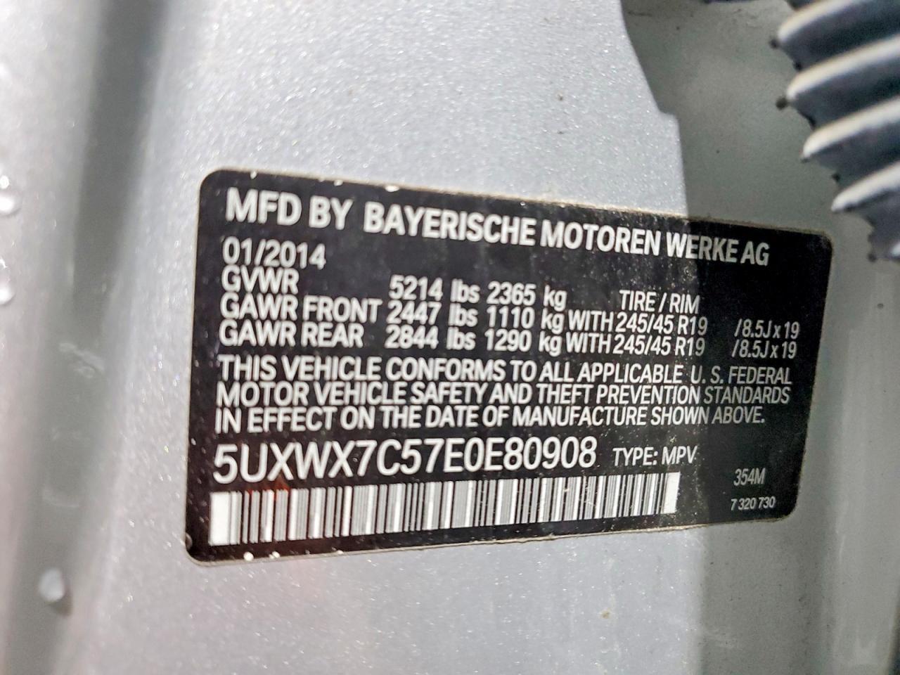 2014 BMW X3 — фото 13