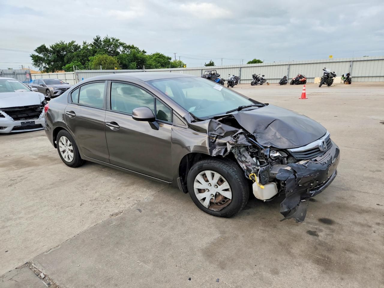 2012 HONDA CIVIC — фото 4