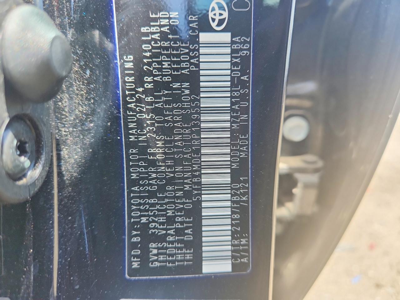 TOYOTA COROLLA