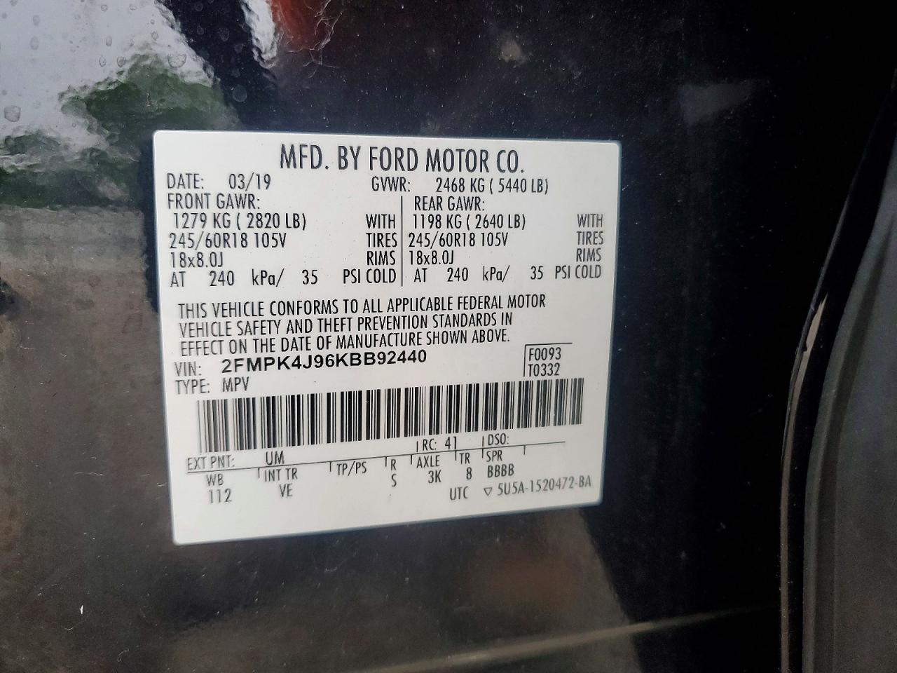 FORD EDGE