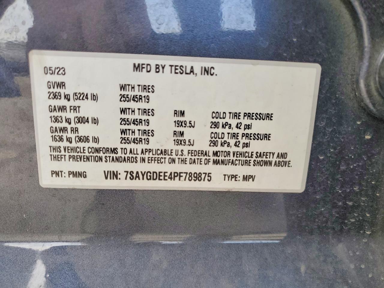 2023 TESLA MODEL Y — фото 13