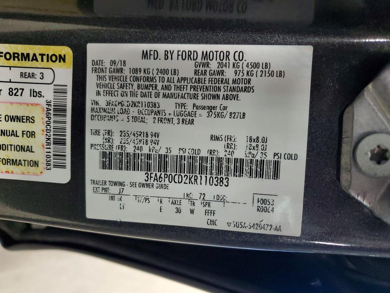 FORD FUSION