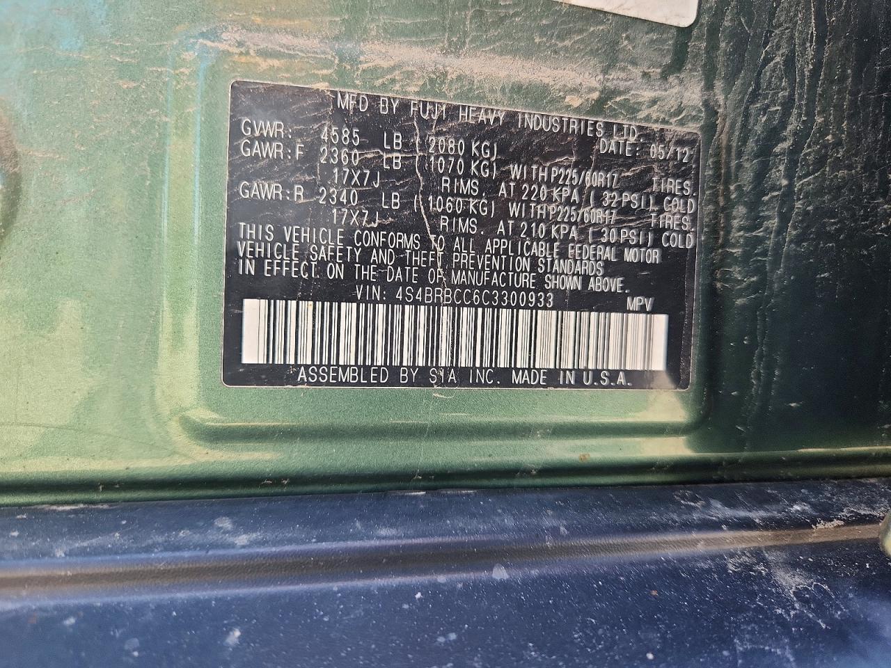 SUBARU OUTBACK