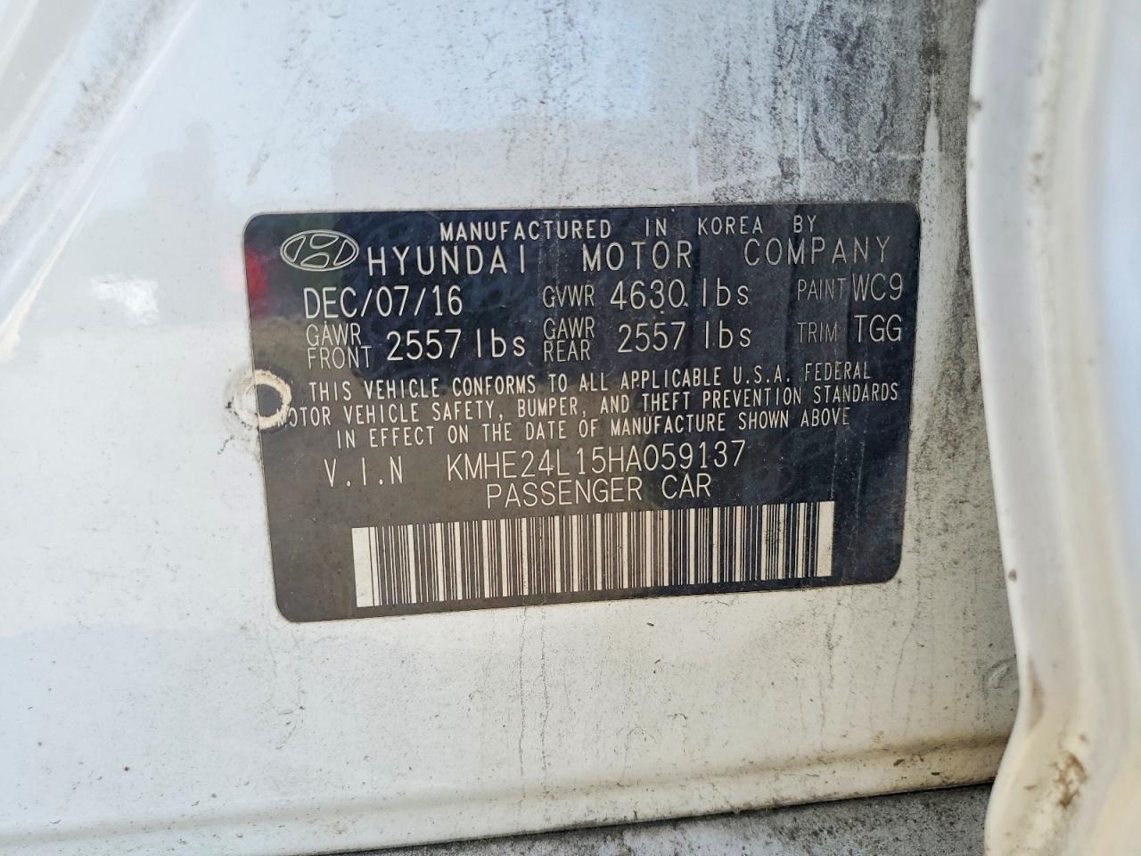 HYUNDAI SONATA HYBRID