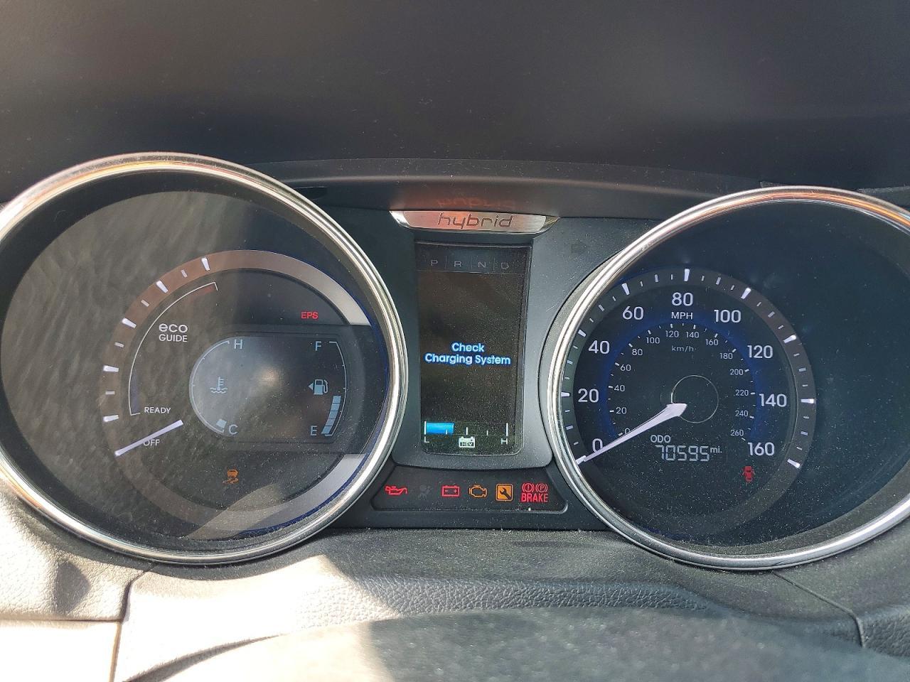2013 HYUNDAI SONATA HYBRID — фото 9