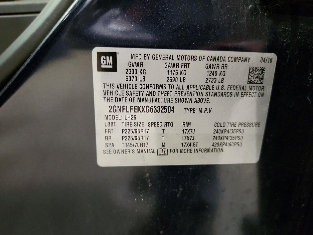 CHEVROLET EQUINOX