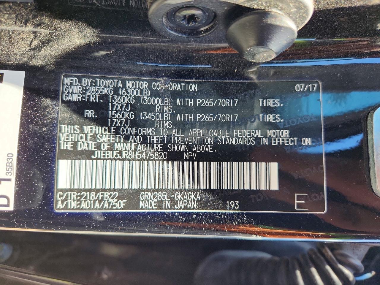 TOYOTA 4RUNNER
