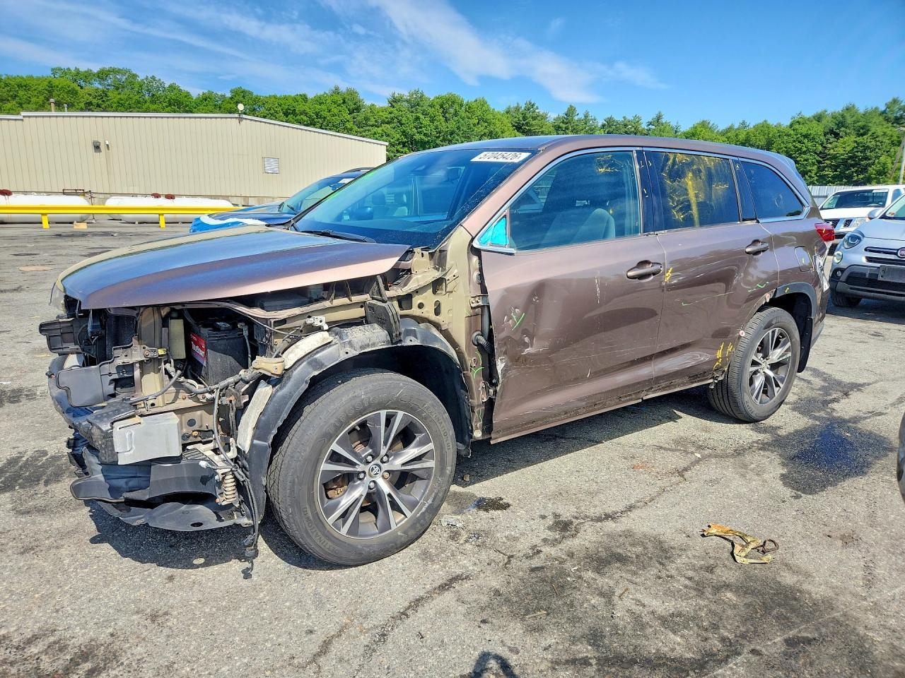 2017 TOYOTA HIGHLANDER — фото 1