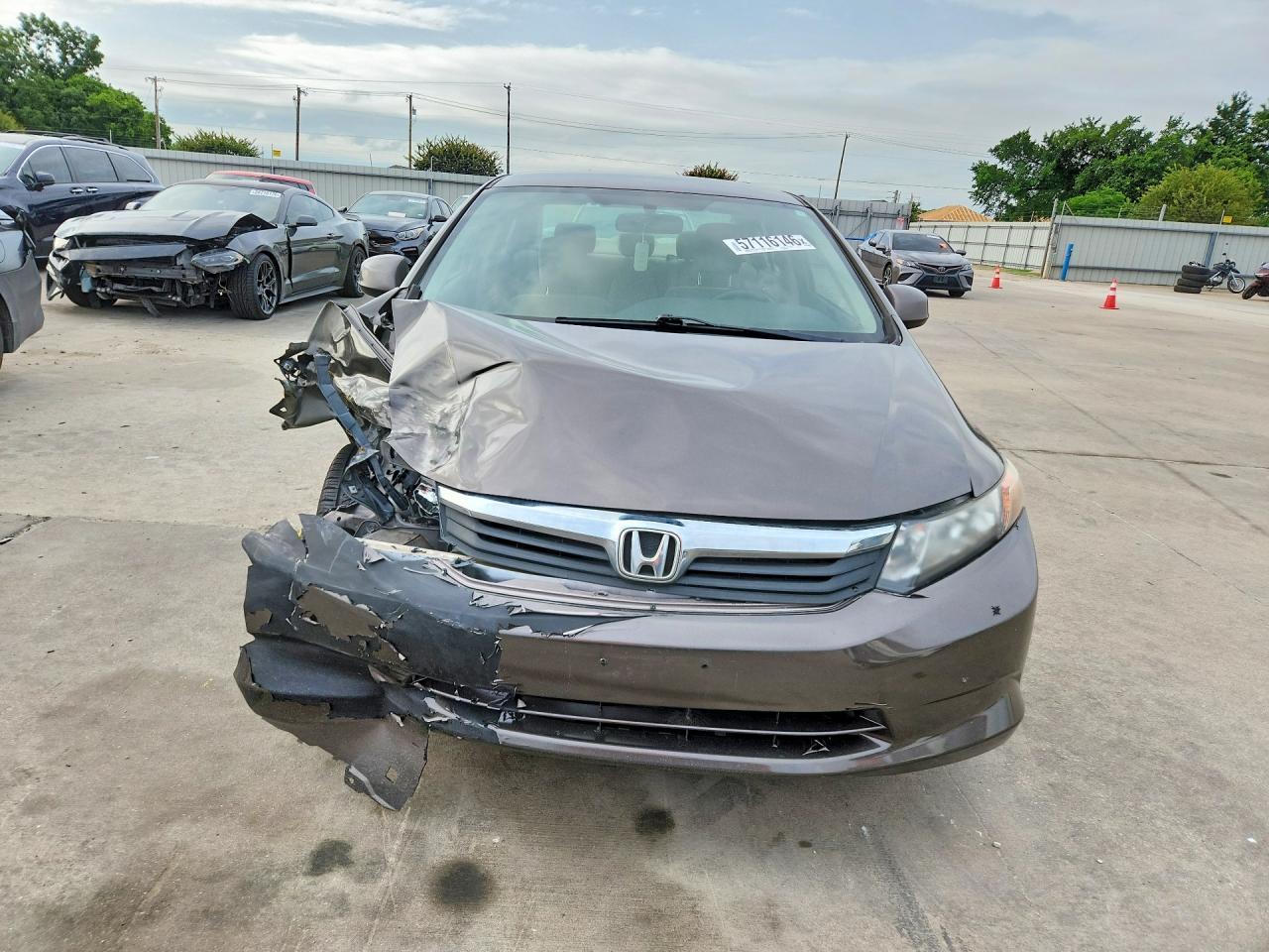 2012 HONDA CIVIC — фото 5