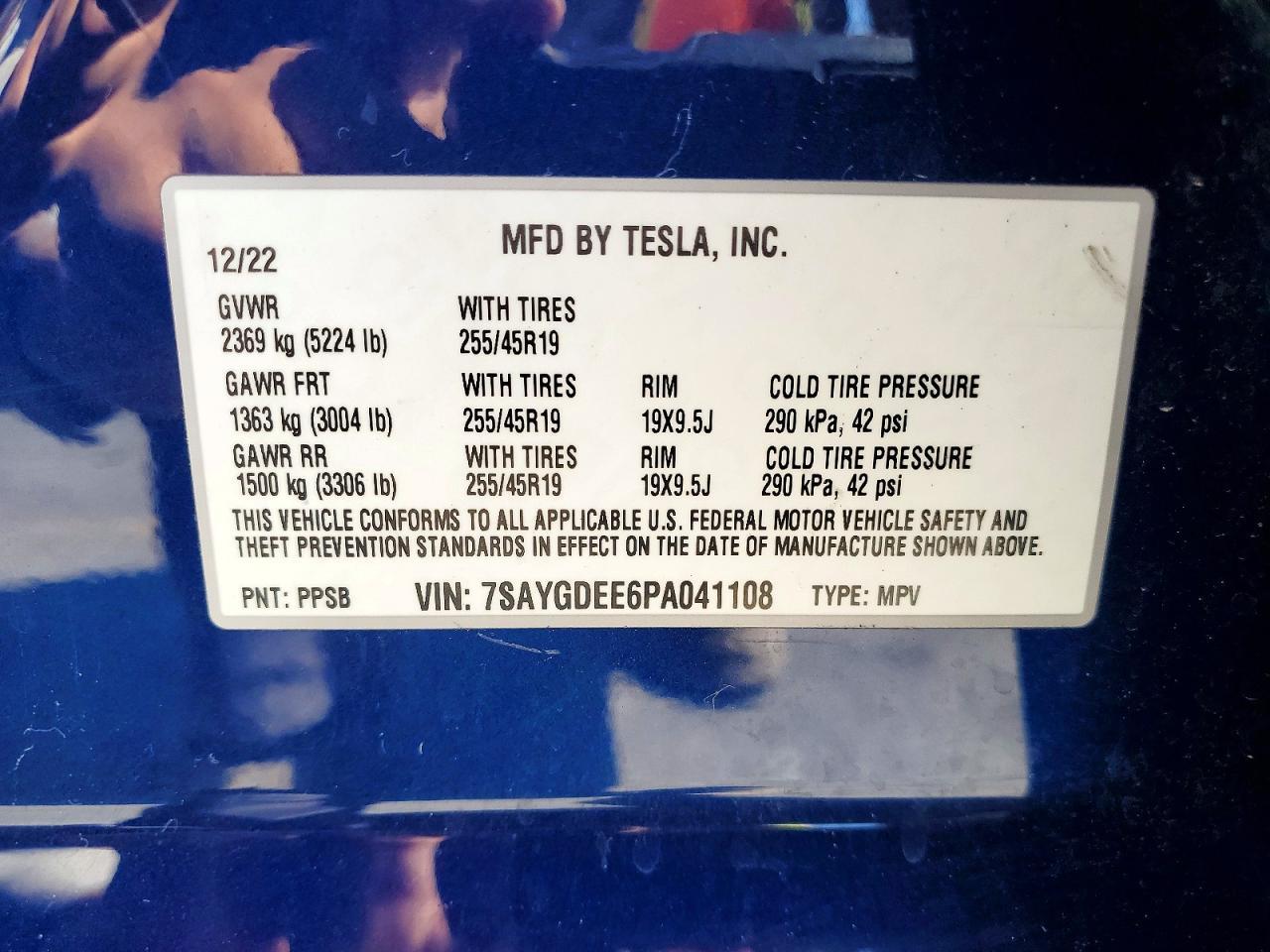2023 TESLA MODEL Y — фото 13
