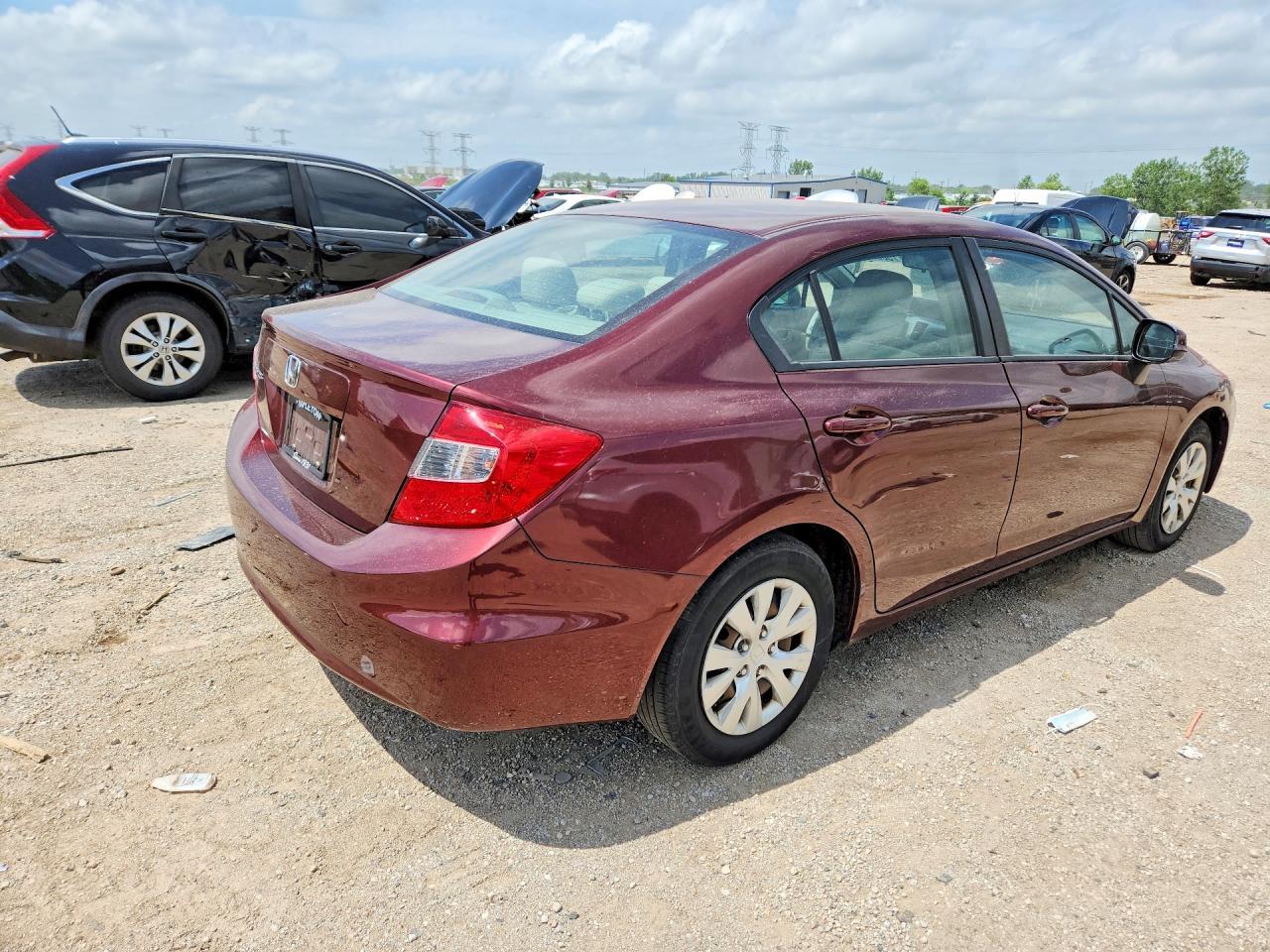 2012 HONDA CIVIC — фото 3