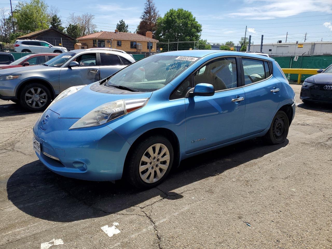 2014 NISSAN LEAF — фото 1