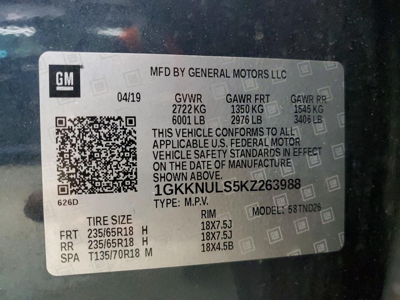 2019 GMC ACADIA — фото 13