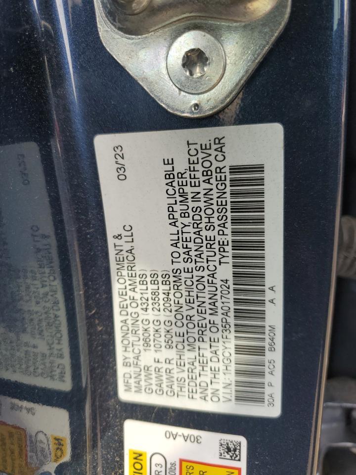 2023 HONDA ACCORD — фото 12
