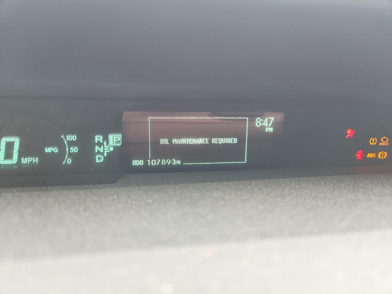 2011 TOYOTA PRIUS — фото 9