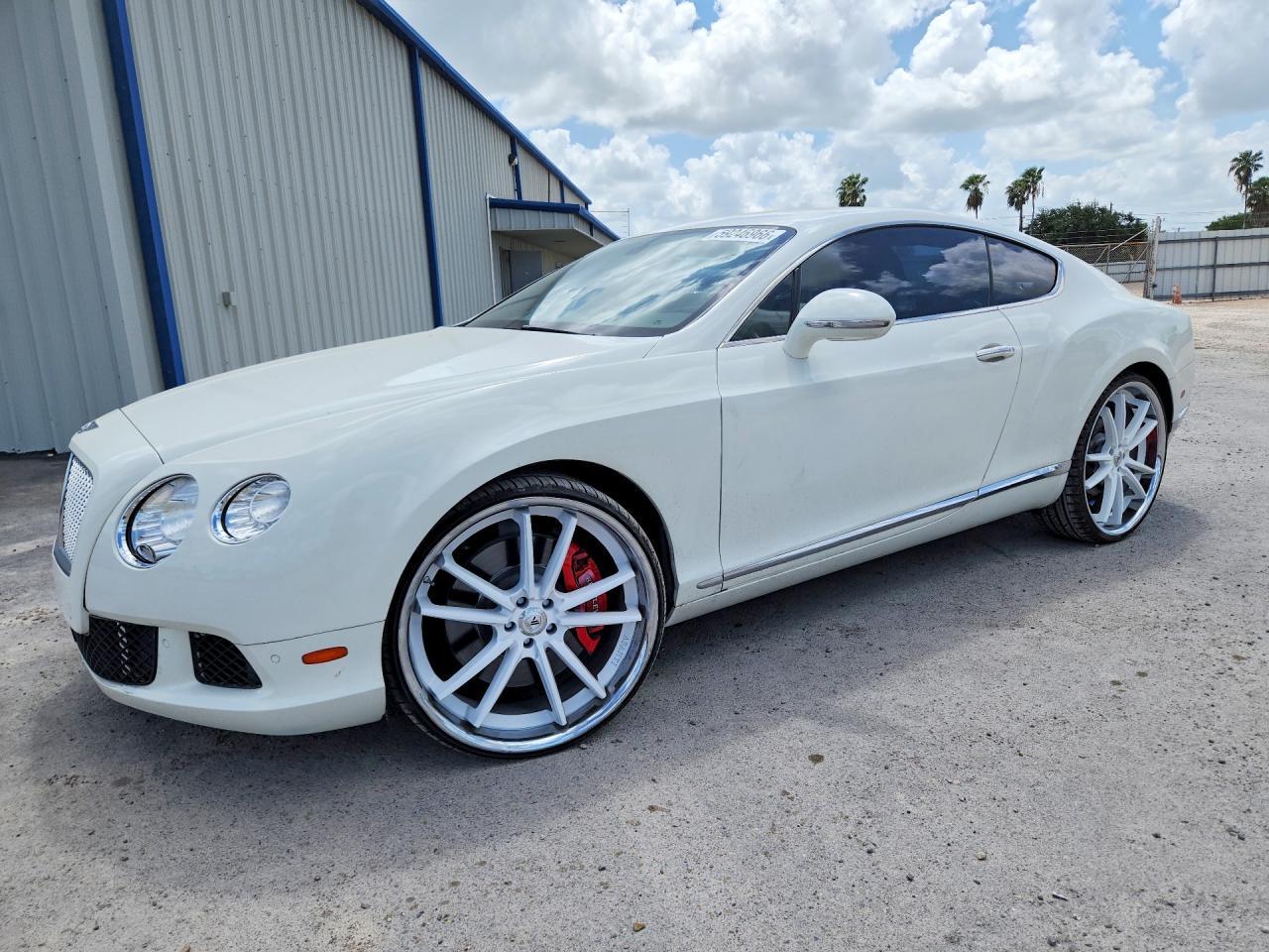 2012 BENTLEY CONTINENTAL — фото 1