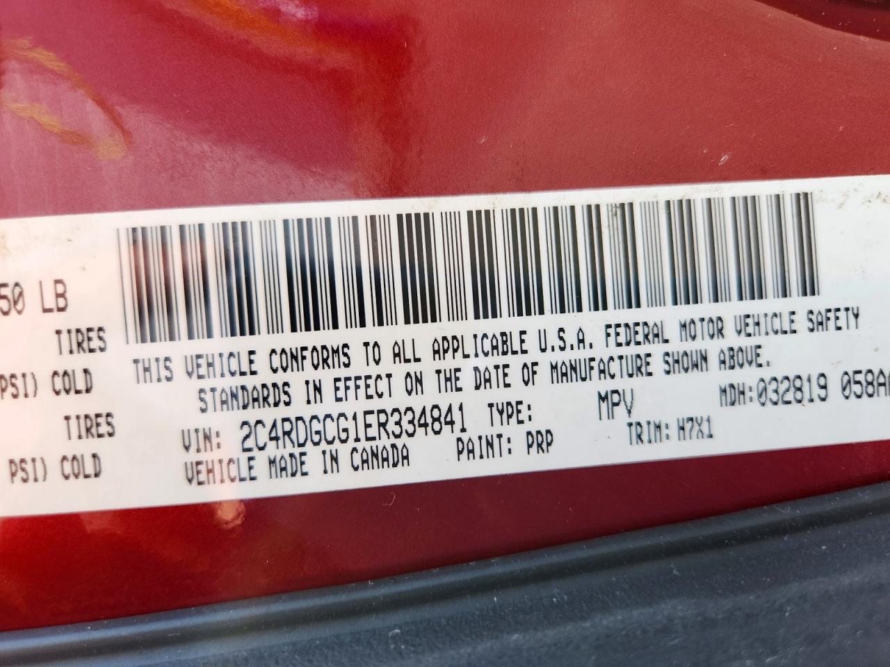2014 DODGE GRAND CARAVAN — фото 13