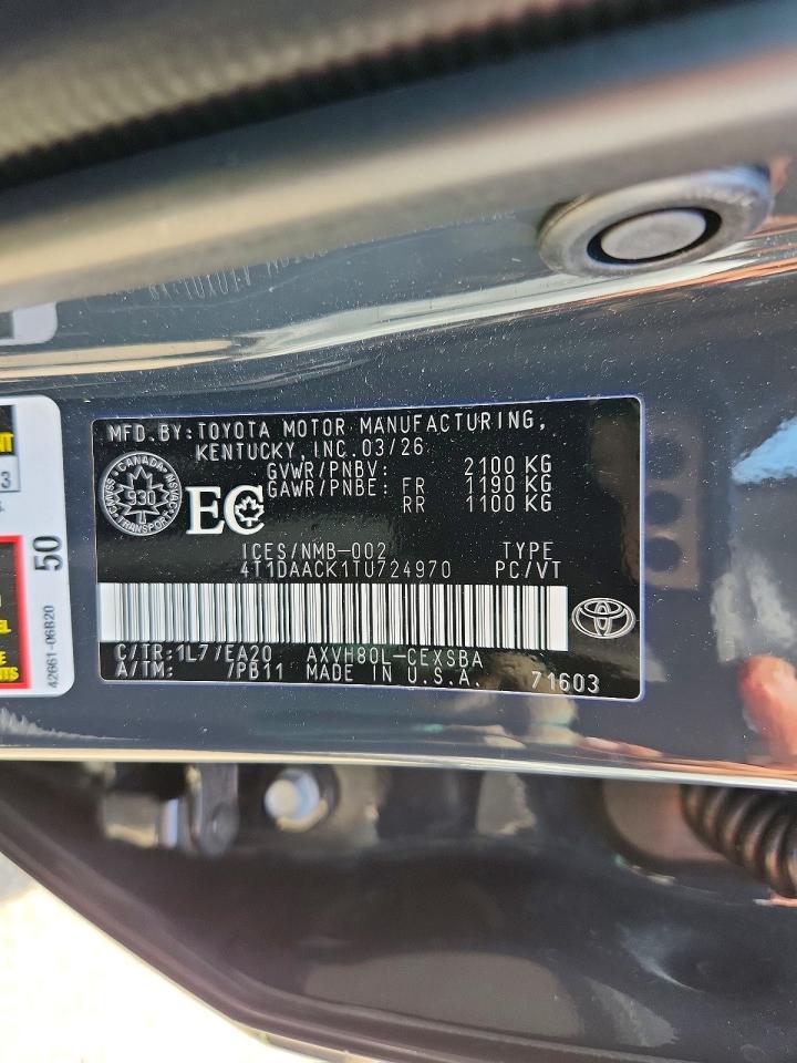 2026 TOYOTA CAMRY HYBRID — фото 13