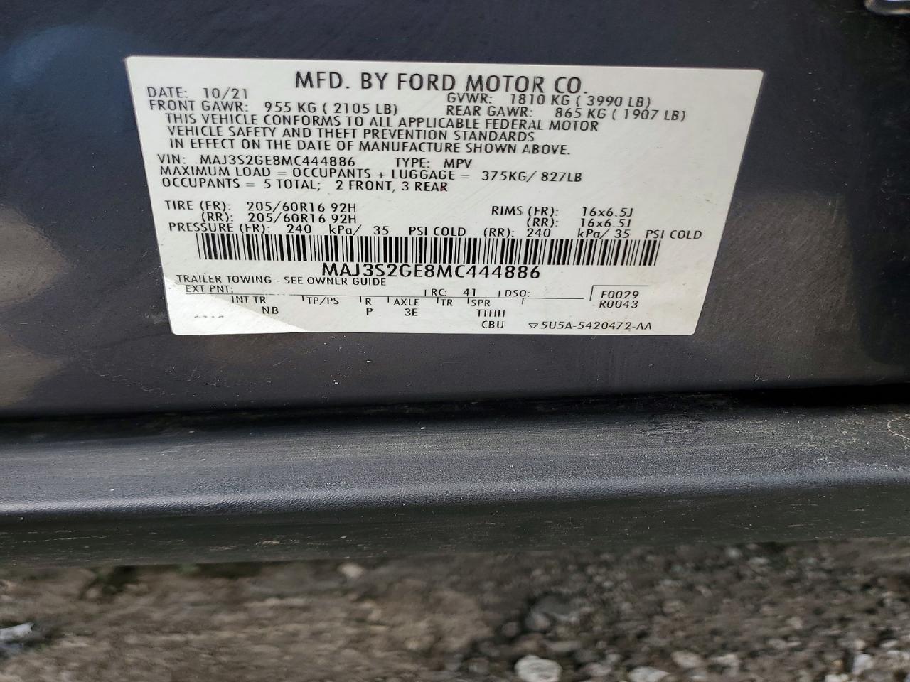 2021 FORD ECOSPORT — фото 13