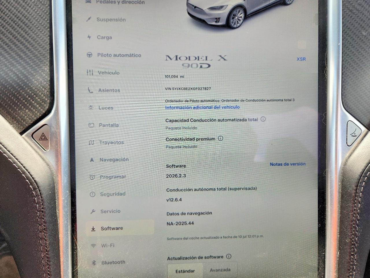 2016 TESLA MODEL X — фото 9