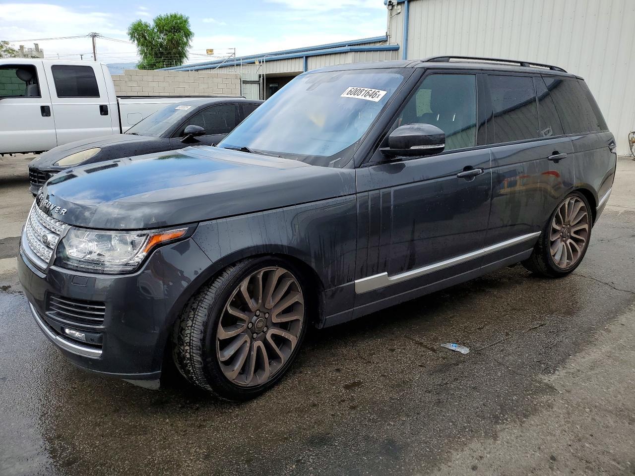 2016 LAND ROVER RANGE ROVER — фото 1