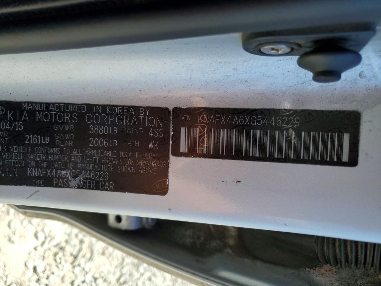 2016 KIA FORTE — фото 12
