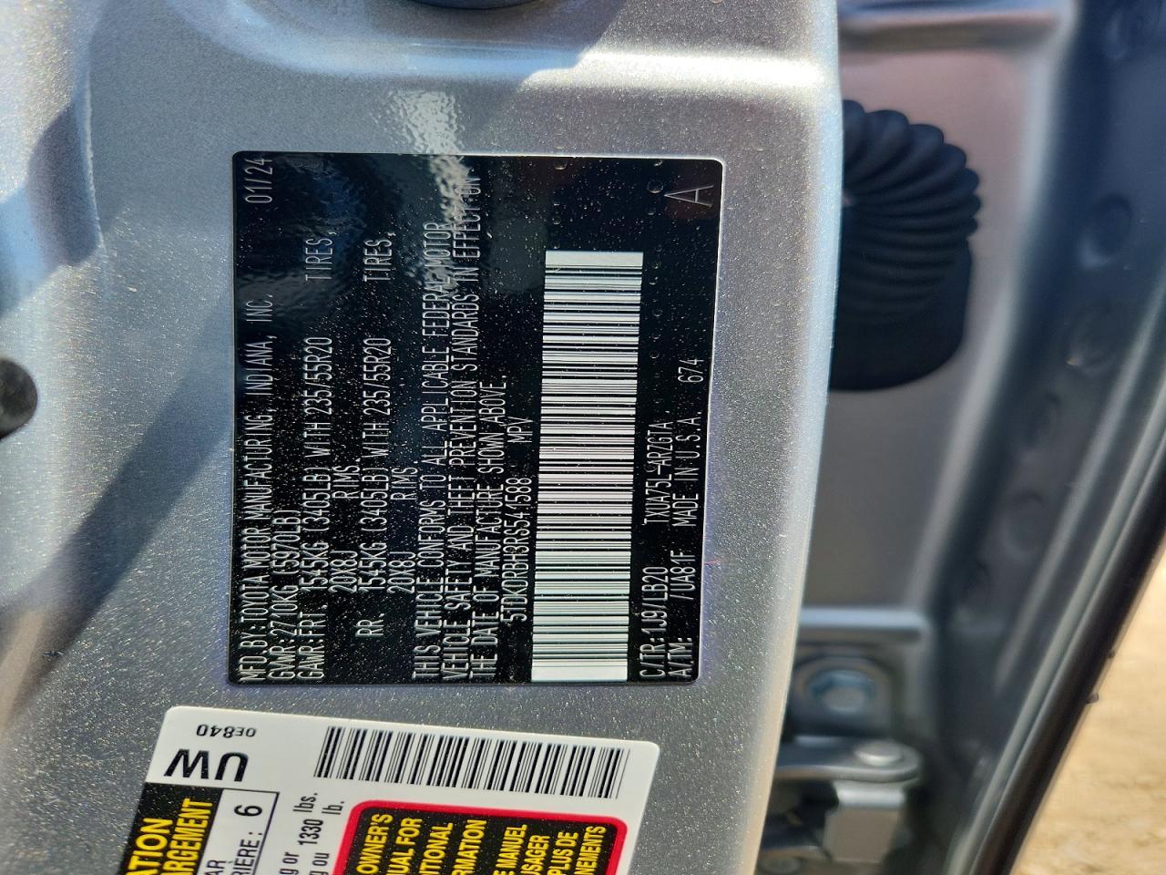 2024 TOYOTA HIGHLANDER — фото 12