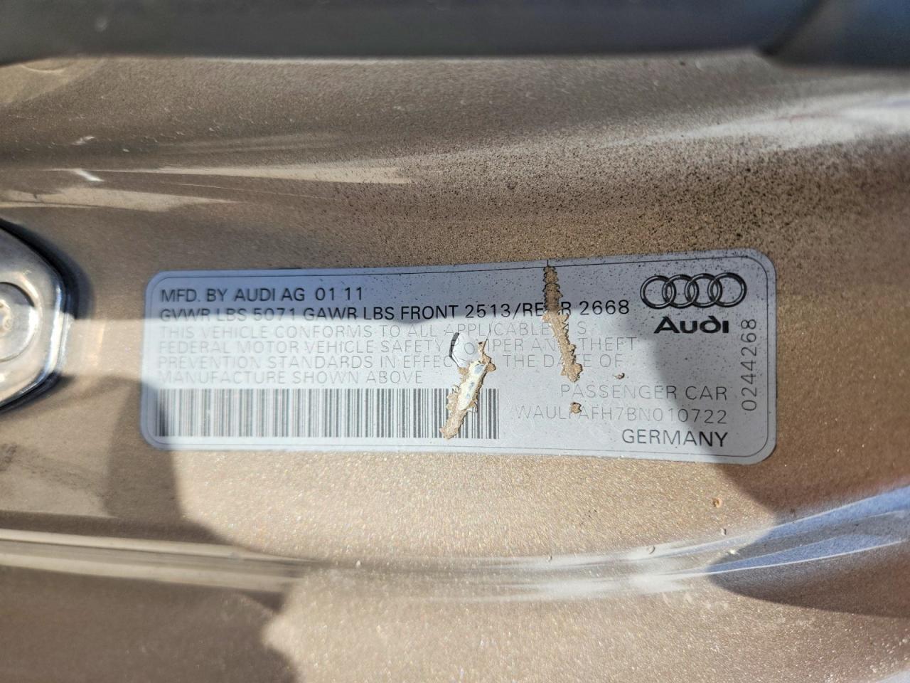 2011 AUDI A5 — фото 12