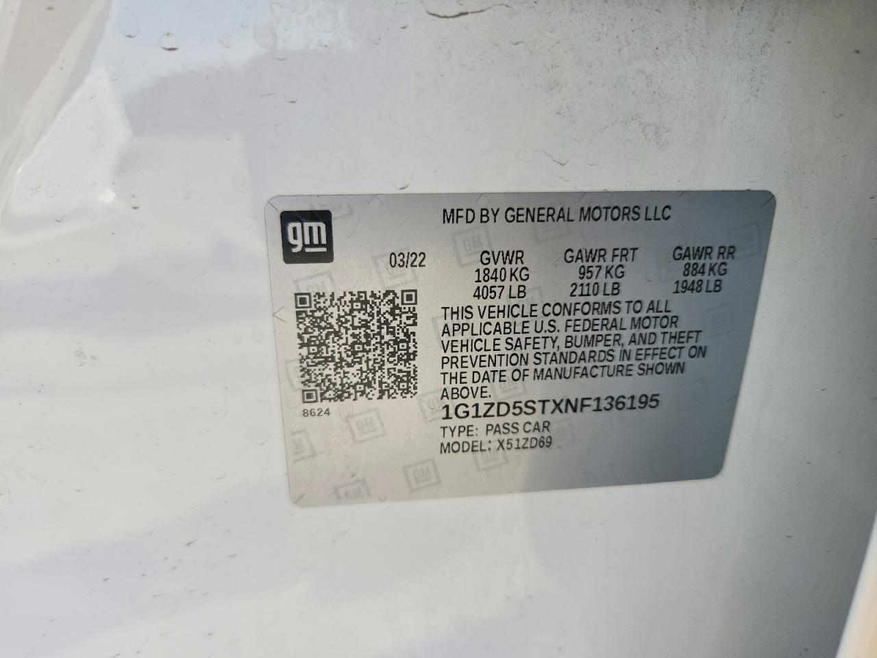 2022 CHEVROLET MALIBU — фото 12