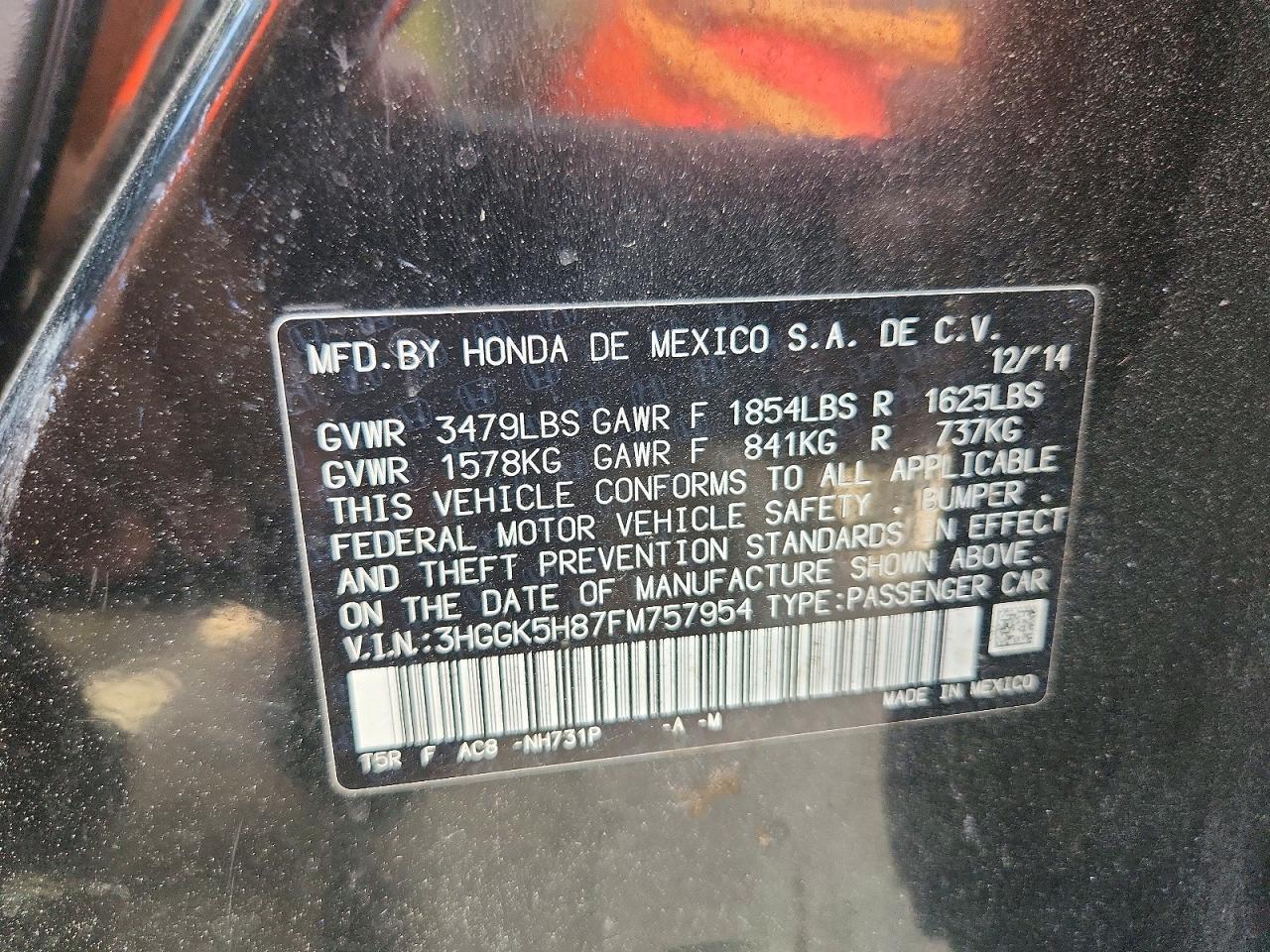 2015 HONDA FIT — фото 12